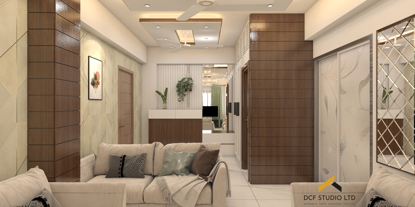 FOYER AND LIVING AREA